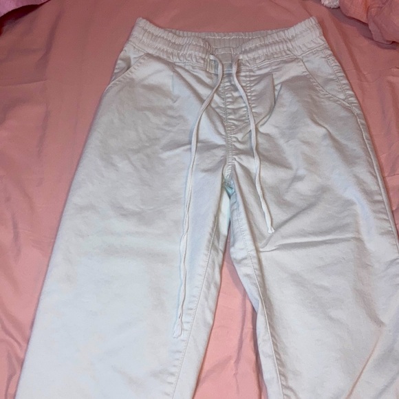 Denim - Cargos Pants, Cream color, size 3